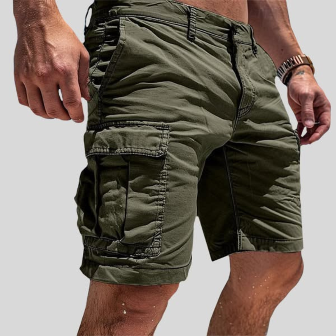 Kavea™ – Somriga Cargoshorts För Män Med Flera Fickor