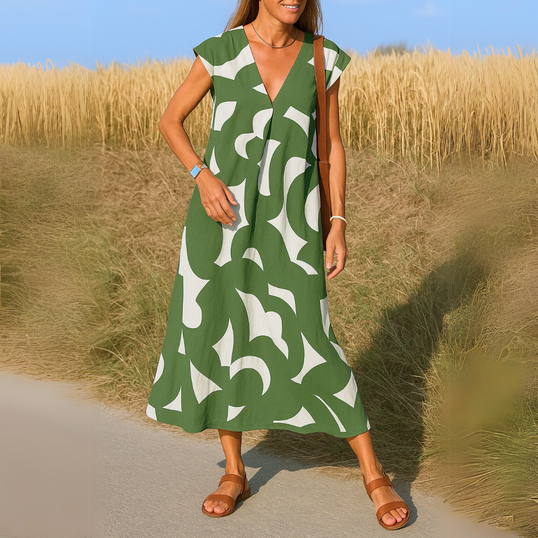 Kavea™ | Valérie Klänning Flowy – Lätt & Smickrande