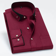 Kavea™ - Smart Casual Långärmad Skjorta För Män