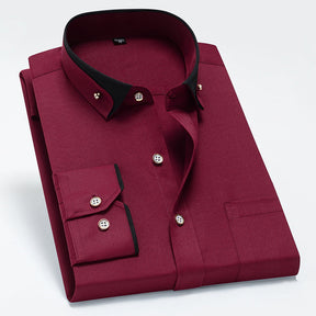 Kavea™ - Smart Casual Långärmad Skjorta För Män