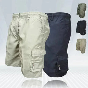 Kavea™ - Casual Shorts Med Resår I Midjan + 6 Förvaringsfack