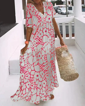 Kavea™ | Christine Klänning Flowy – Lätt & Elegant