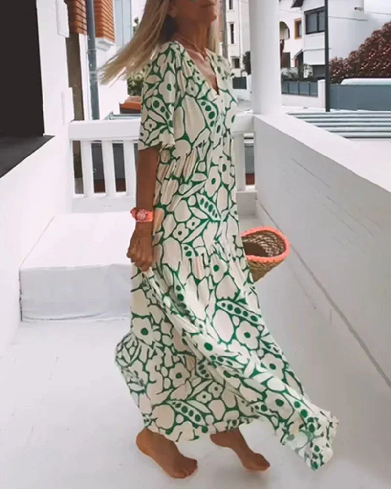 Kavea™ | Christine Klänning Flowy – Lätt & Elegant