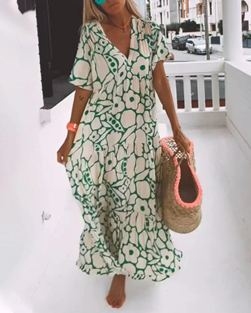 Kavea™ | Christine Klänning Flowy – Lätt & Elegant