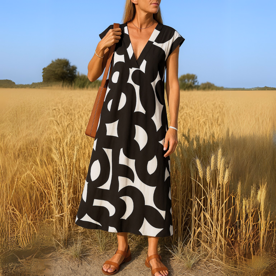 Kavea™ | Valérie Klänning Flowy – Lätt & Smickrande