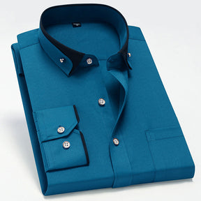 Kavea™ - Smart Casual Långärmad Skjorta För Män