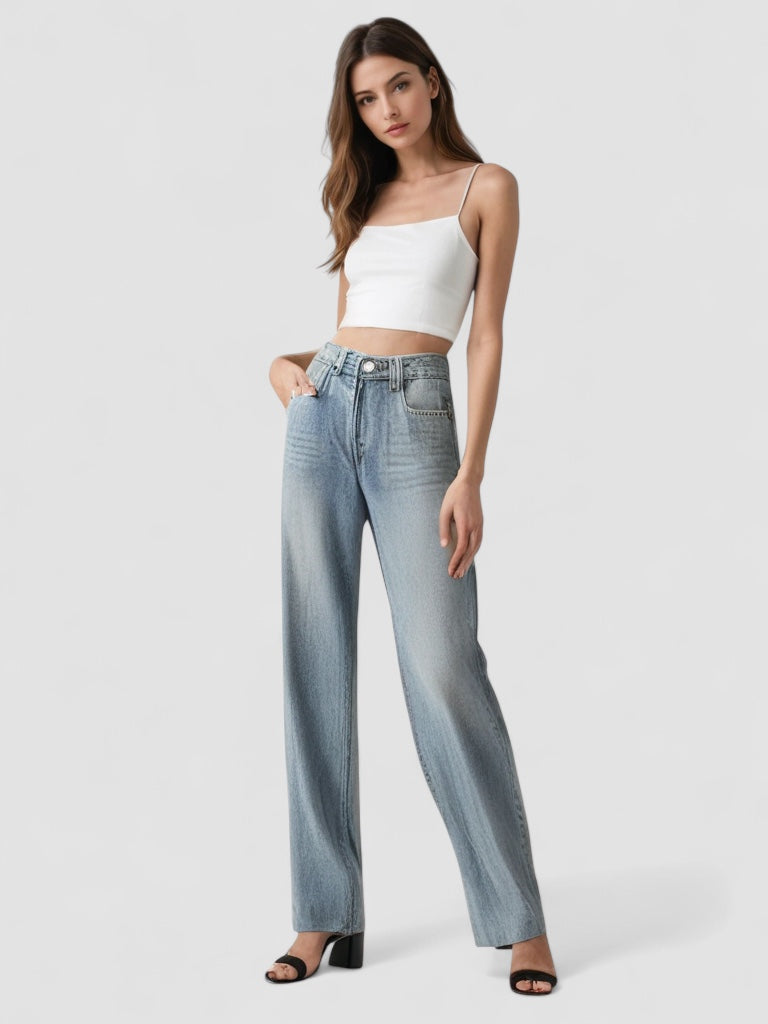 Kavea™ | Vintage Utsvängd Jeans