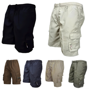Kavea™ - Casual Shorts Med Resår I Midjan + 6 Förvaringsfack
