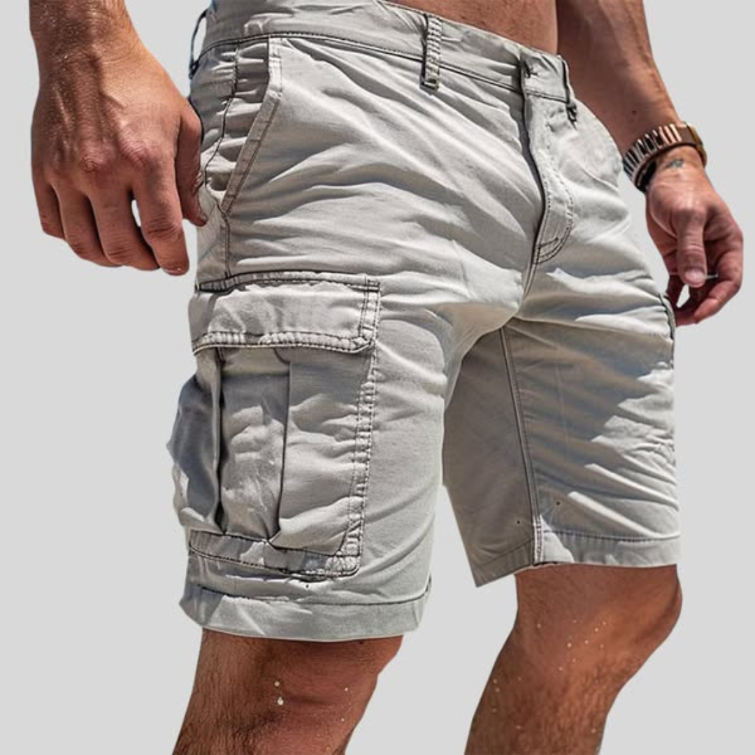 Kavea™ – Somriga Cargoshorts För Män Med Flera Fickor