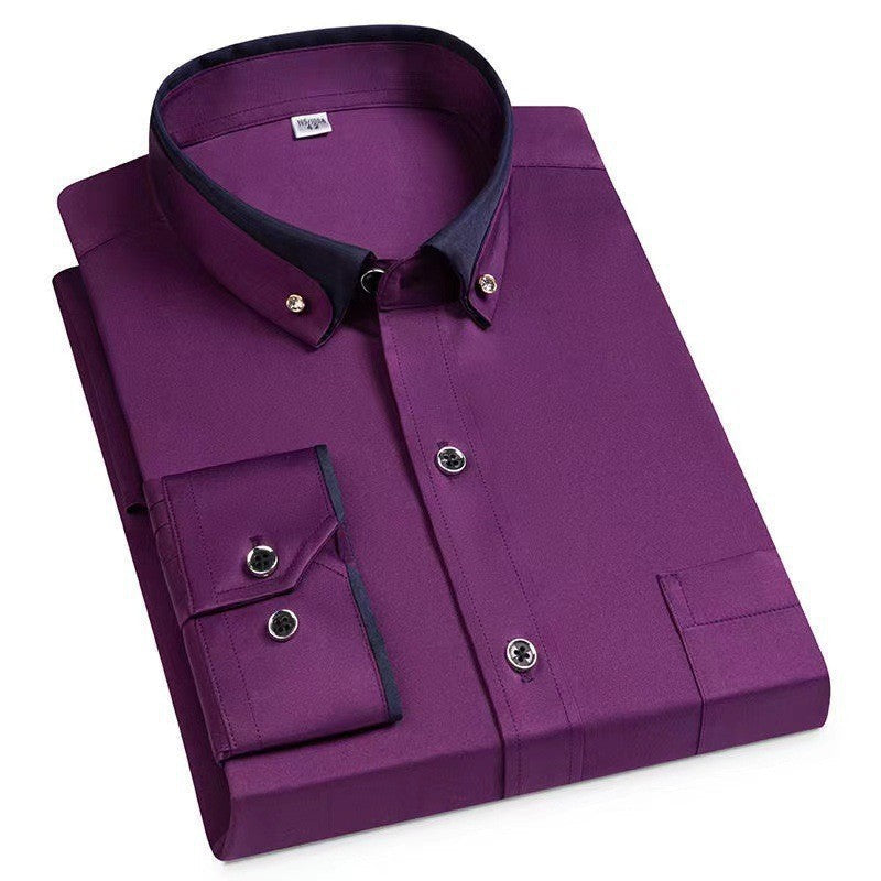 Kavea™ - Smart Casual Långärmad Skjorta För Män