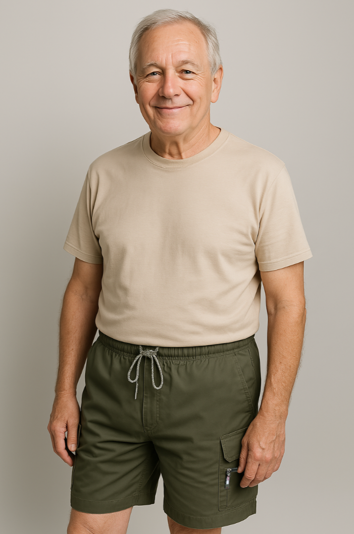 Kavea™ - Casual Shorts Med Resår I Midjan + 6 Förvaringsfack